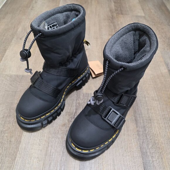Dr. Martens Audrick Padded Lo Black Winter Boots Women’s 6 US / Men’s 5 US (Appr - Picture 1 of 9
